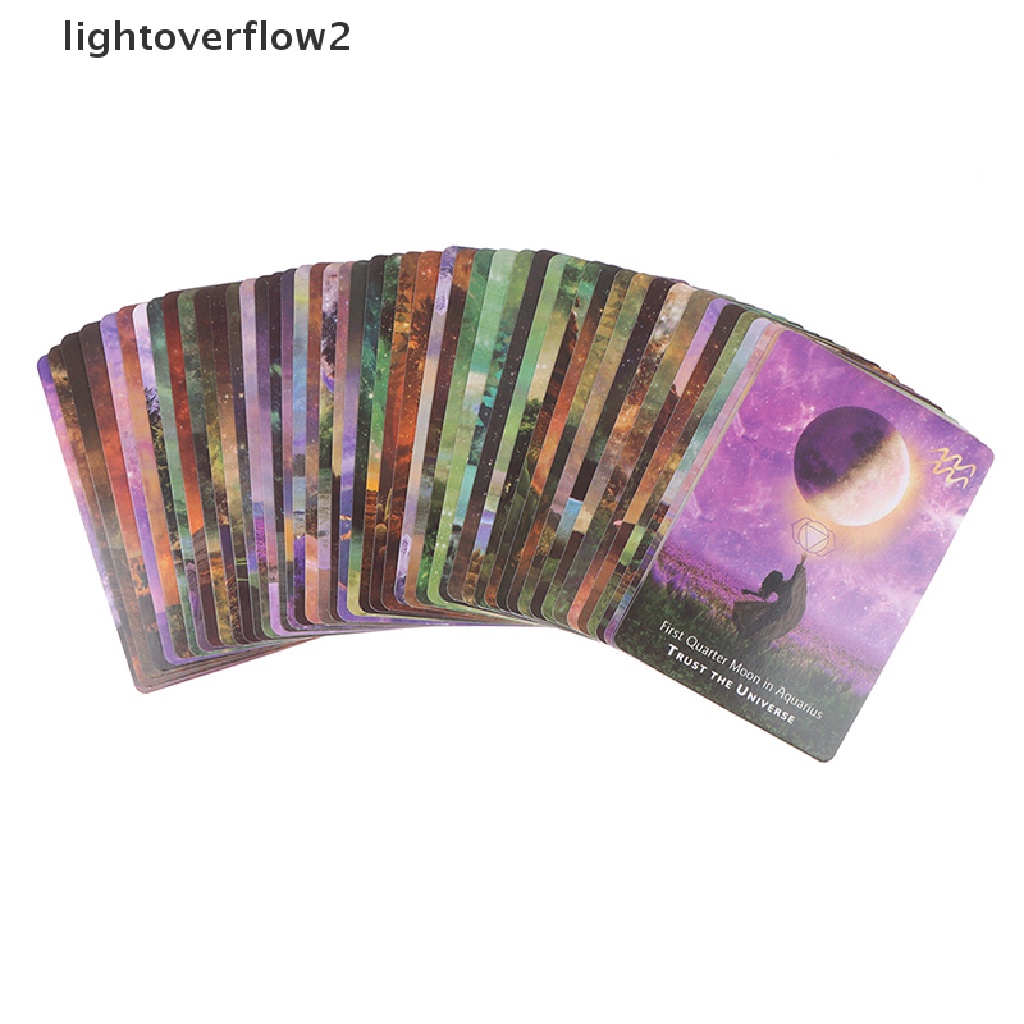 (lightoverflow2) Moonoy Board Game Kartu Tarot Ramalan Untuk Pesta