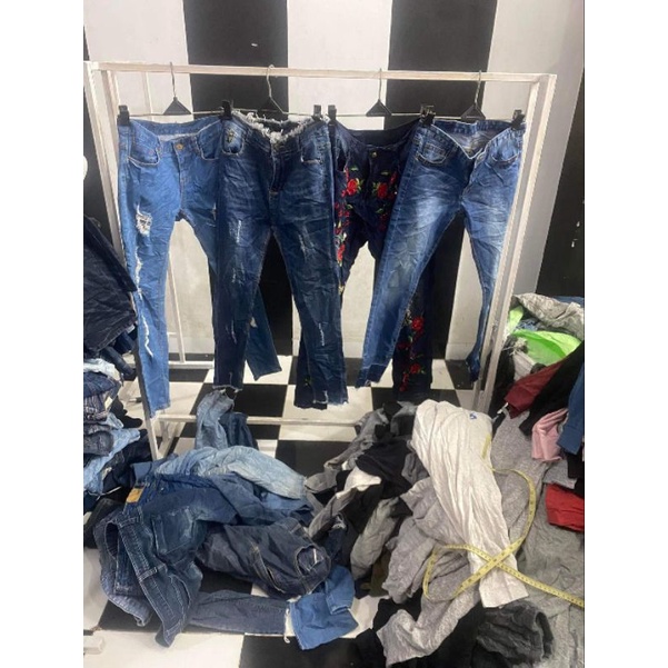 Celana jeans wanita second branded