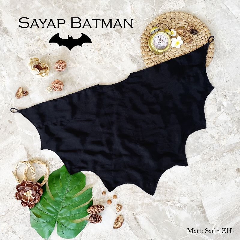 SAYAP BATMAN ANAK DAN DEWASA /KOSTUM HALLOWEN/ HALLOWEN KOSTUM