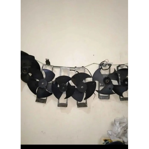 kipas angin/blower bekas AC plus colokan
