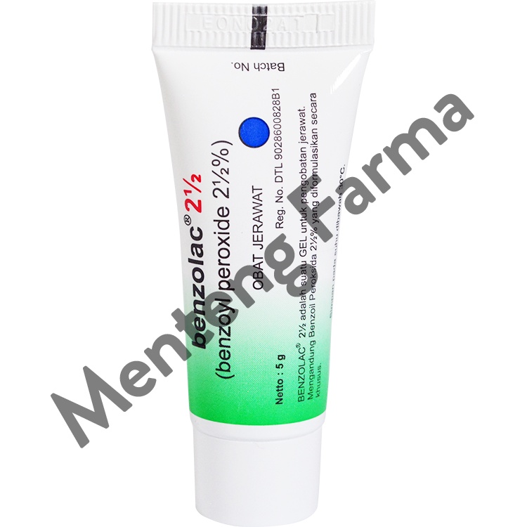 Benzolac 2.5 % - Salep Obat Jerawat