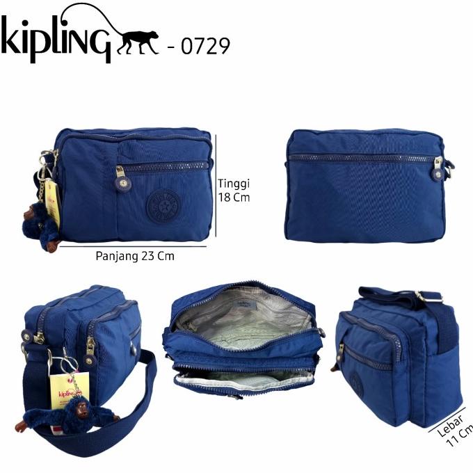 Tas Selempang Pria Wanita ukuran sedang kualitas Import Kipling 0729