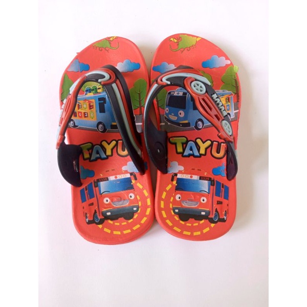 Sandal Jepit Anak Karakter Tayo Dulux 193D (24-35)