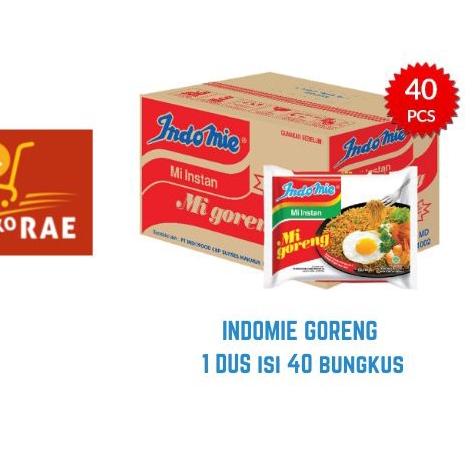 

10.10 Brand Indomie Goreng 1 dus isi 40 bungkus murah