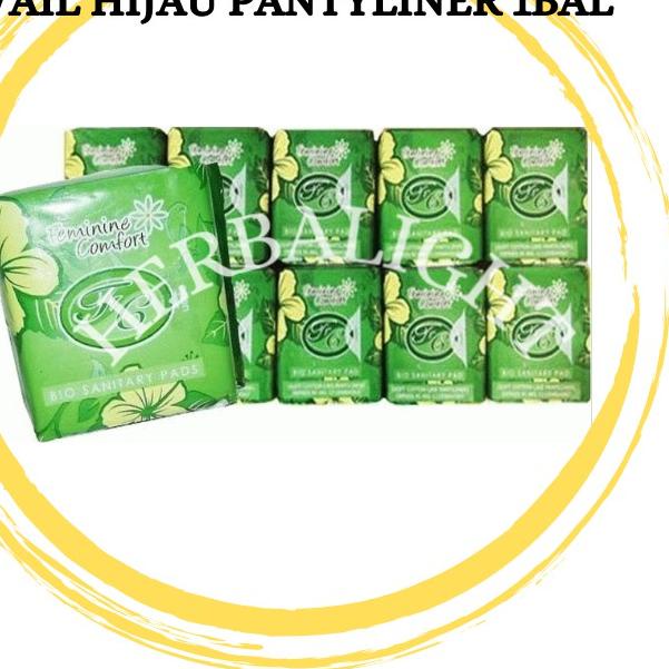 

SALE✅Avail Hijau Pantyliner 1 bal isi 10 bungkus Pantyliner Pembalut Herbal|KD2