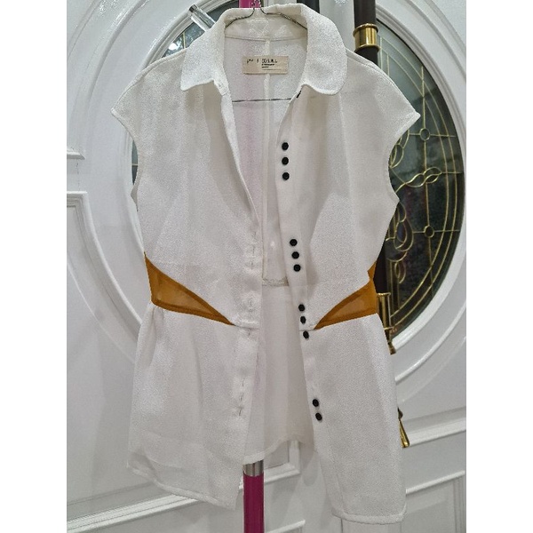 kemeja putih wanita PL