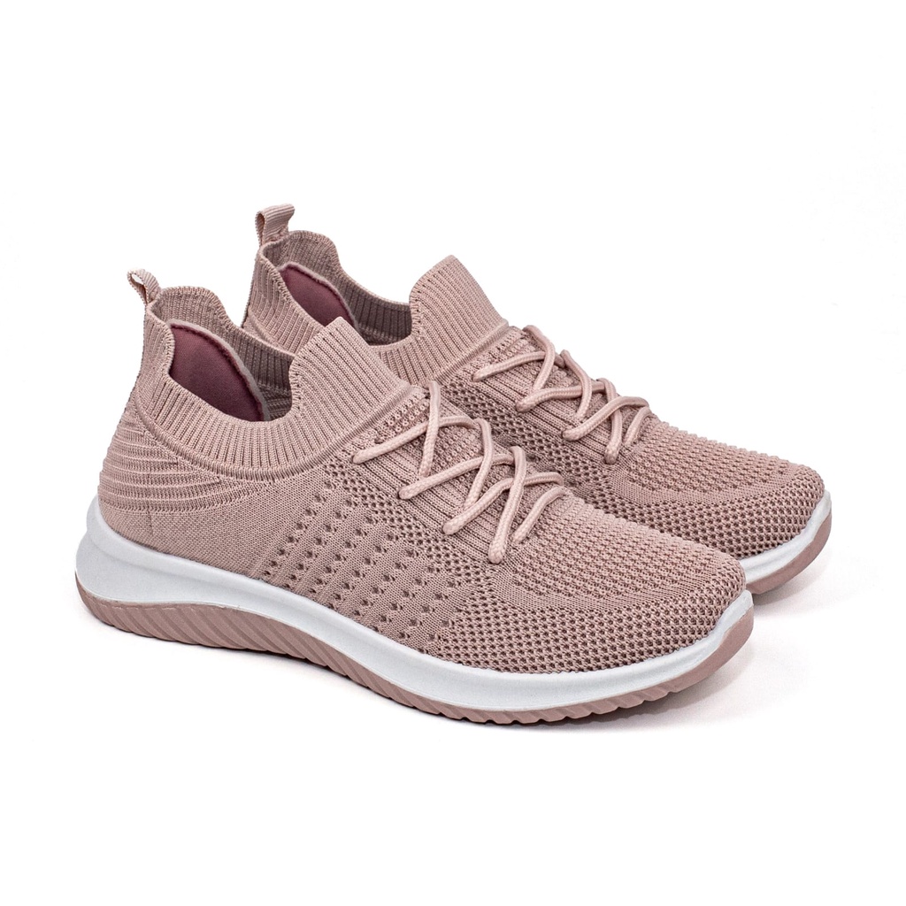 Sepatu Wanita Sneakers Bertali Wanita Import Cewek Sport Shoes Kasual Fashion Shoes Wanita A3061