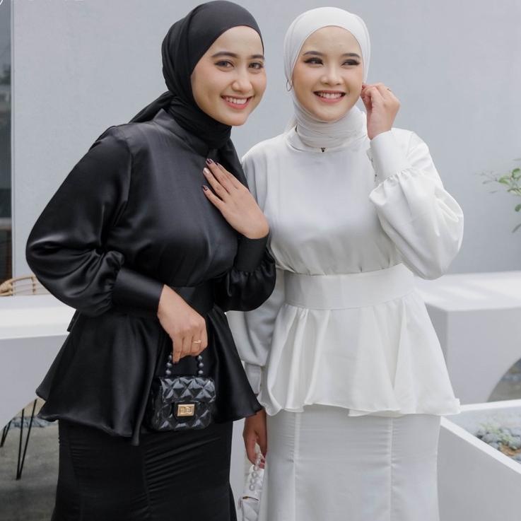 Chekout Helwa Dress / Dress Lebaran / Dress Kondangan [READY STOCK]