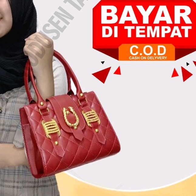 Tas Selempang Wanita Bahu Tote Bag Bordir Korea Bisa Jinjing Cocok Untuk Kantor Atau Pesta Murah Banget