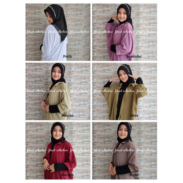 BEST SELLER CARDIGAN YOLA BATWING BASIC OUTER ATASAN WANITA (SIZE JUMBO)