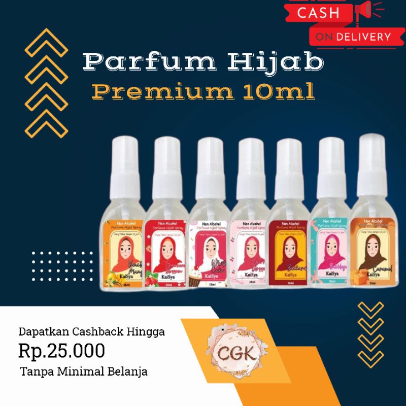 PARFUM KAISYA HIJAB 35 ML PREMIUM /PARFUM TAHAN LAMA / MINYAK WANGI WANITA