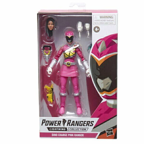 Power Rangers Lightning Dino Charge Pink Figure - HPRF4505