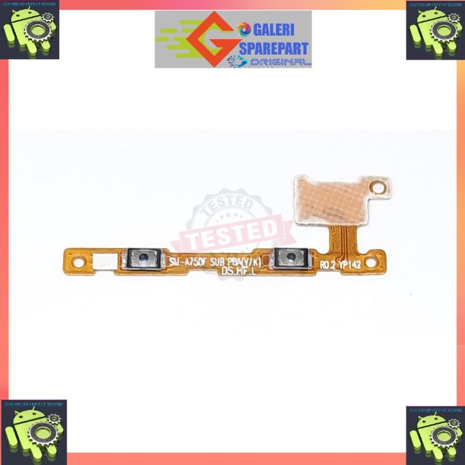 FLEXIBEL FLEXSIBEL FLEKSIBEL TOMBOL VOLUME SAMSUNG A750 A 750 A7 2018 A 7 2018