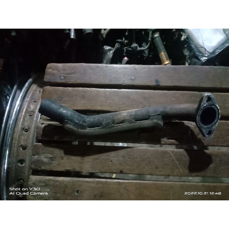 leher knalpot Alfa original