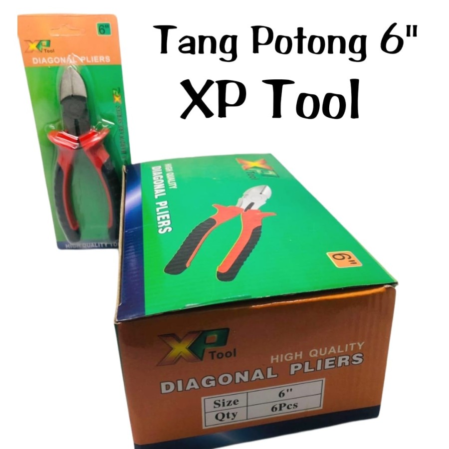 Tang potong 6'/ Tang Potong XP gagang karet berkualitas