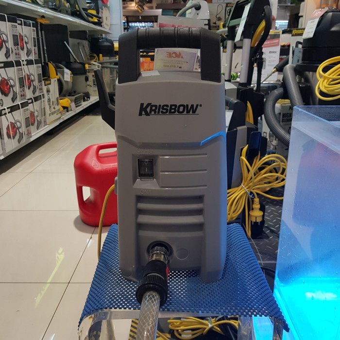 KRISBOW ALAT MESIN STEAM CUCI MOBIL DAN MOTOR BERTEKANAN 90 BAR 1000 W