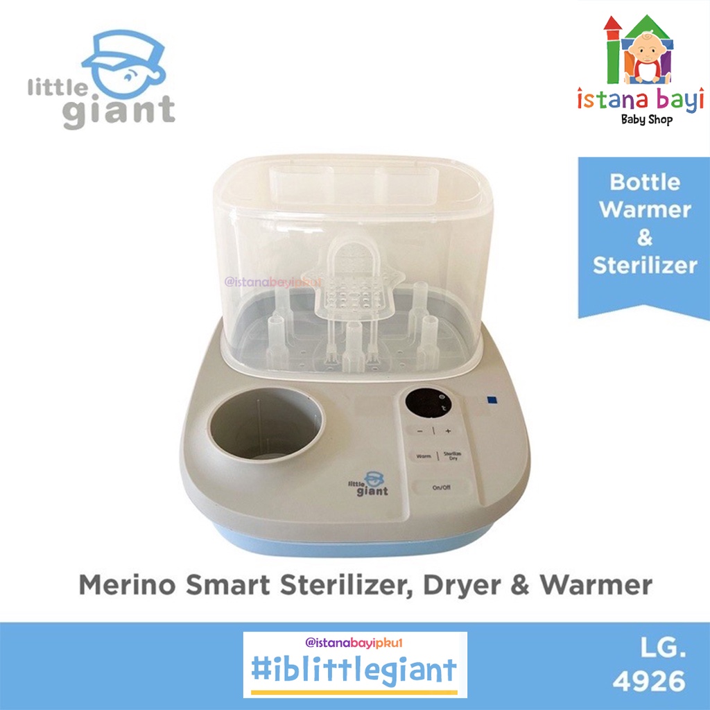 Little Giant Smart Sterilizer Dryer + Warmer LG4926/Steril botol multifungsi
