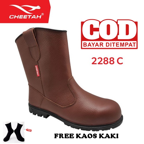 Sepatu Safety Cheetah 2288C FREE Sepasang Kaos Kaki