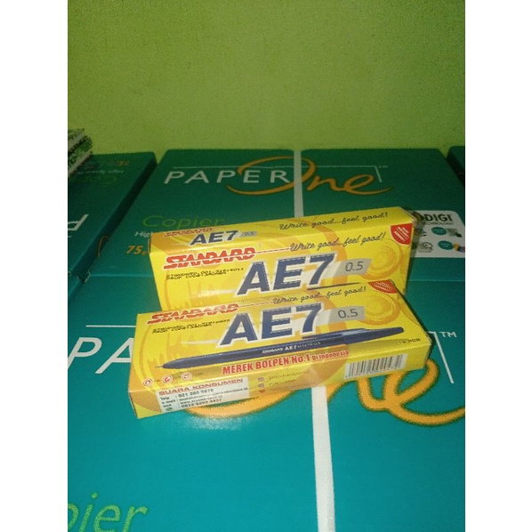 

Pulpen Standard AE7 Blue / Biru