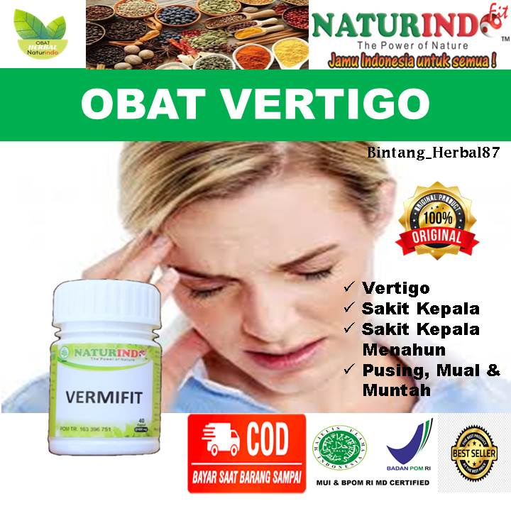 Jual Obat Sakit Kepala Vertigo Migrain Migren Ampuh Gliyengan Pusing