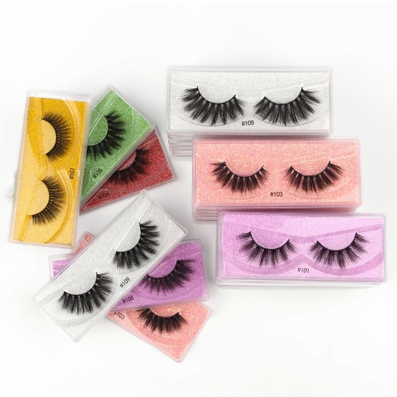 3d Mink Lashes Natural false Eyelashes messy fake Eyelashes Makeup False Lashes