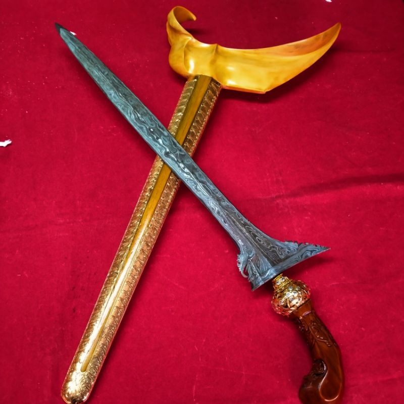 Keris Sinom Robyong Pamor Pedaringan Kebak Tangguh PB X