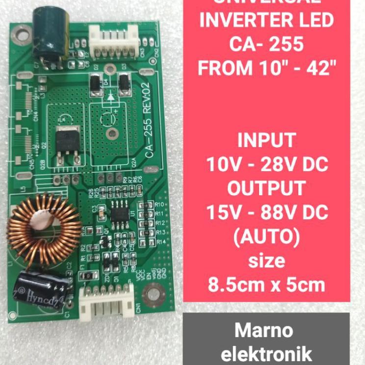 Pasti Ready INVERTER BACKLIGHT CA-255 CA255 INVERTER LED CA 255 UNIVERSAL LED DRIVER 19IN 24IN 32IN 