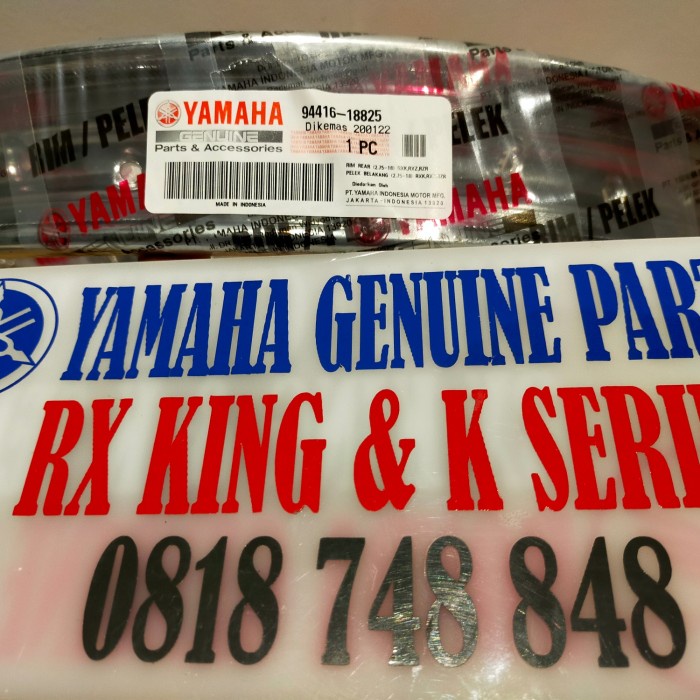 VELG RIM YAMAHA RX KING R18 ORIGINAL DID 94416-18825 18 x 160