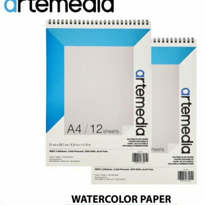 

Eklusif Artemedia Water Color Paper A4 12 Sheets 201102 Diskon