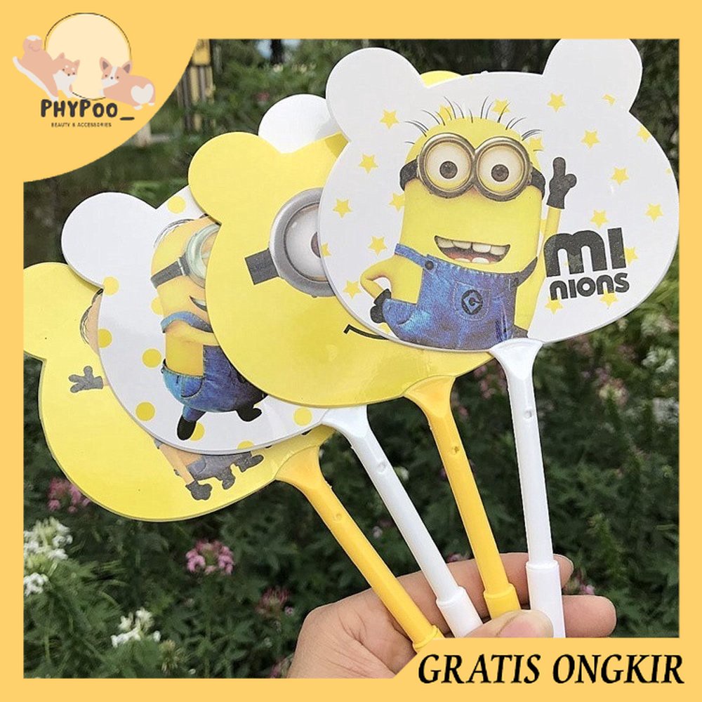 

PHY-PULPEN KIPAS MINION CARTOON - BALLPOINT BOLPEN PENA LUCU KARTUN KARAKTER CUTE MINIONS