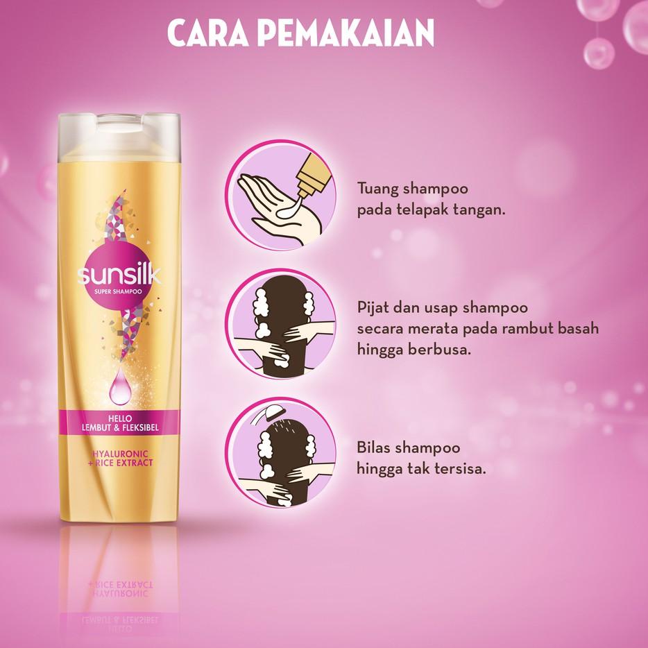 [232] Sunsilk Super Shampoo Hello Lembut 300ml Skuy Beli
