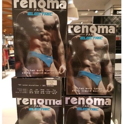 " PREMIUM " Renoma Tanga Silky Electric - Underwear Men isi 2pcs