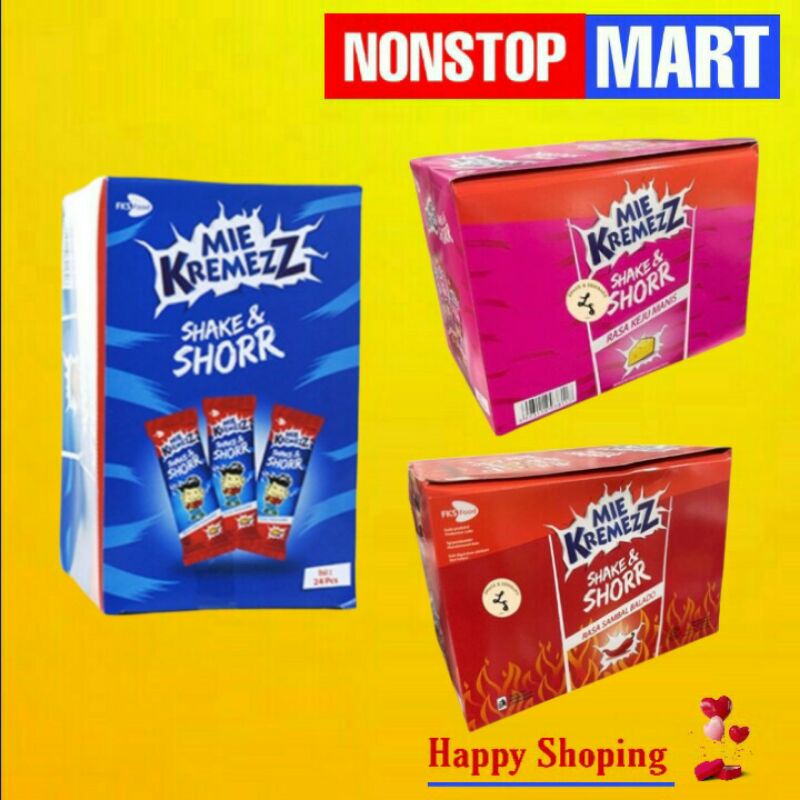 

MIE KREMEZ shark & shorr isi 20+1 pcs @11gr