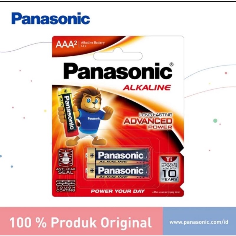 Batre alkaline AAA Panasonic isi 2 pcs / A3 Original