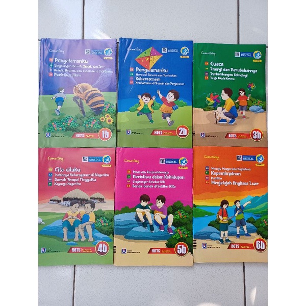 Buku LKS Cemerlang Tematik Kelas 1,2,3,4,5,6 Semester 2 Edisi 02