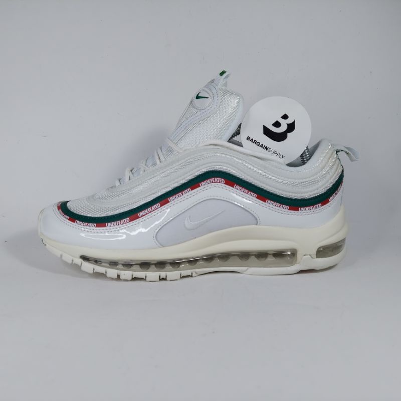 nike airmax 97 undefeated white second