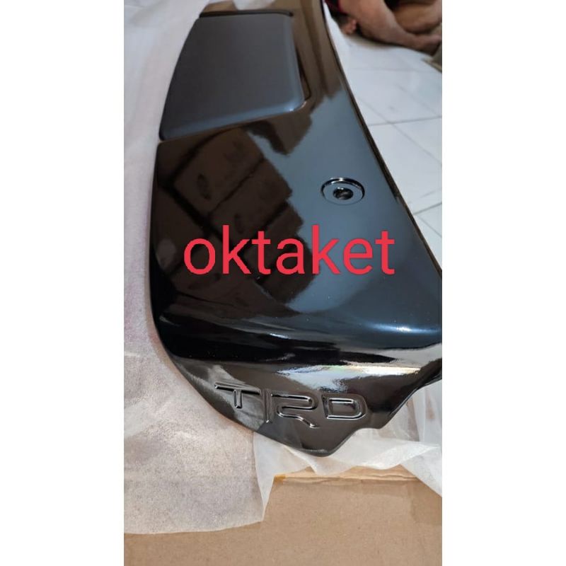 spoiler belakang TRD  Rush Terios lama old 2007 -2017 lampu warna body