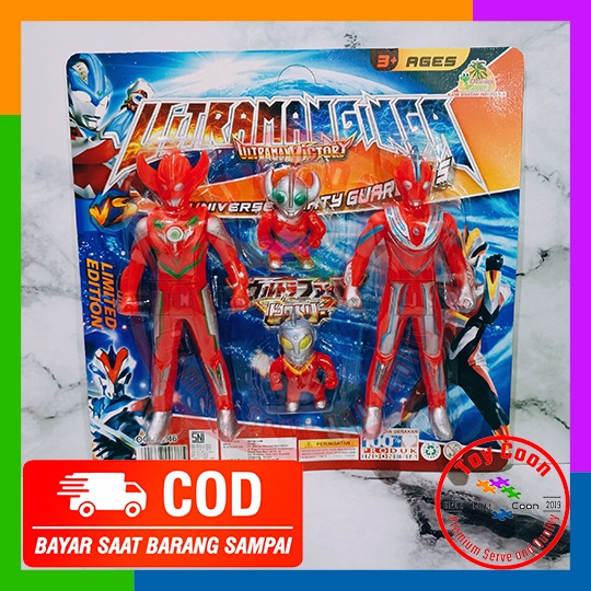 Mainan Figure Ultraman Murah Ultraman Z /Ultraman taiga/Ultraman Geed/Ultraman X/Ultrabot