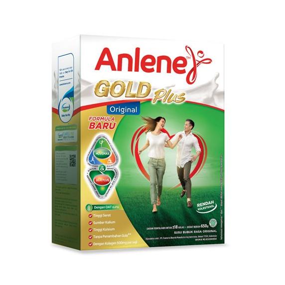 

[ COD ] Anlene Adult Milk Gold Box 600 Gr