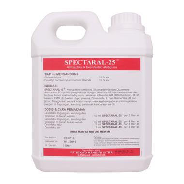 Spectaral-25 Spectaral 25 Isi 1 Liter - Disinfektan Multiguna