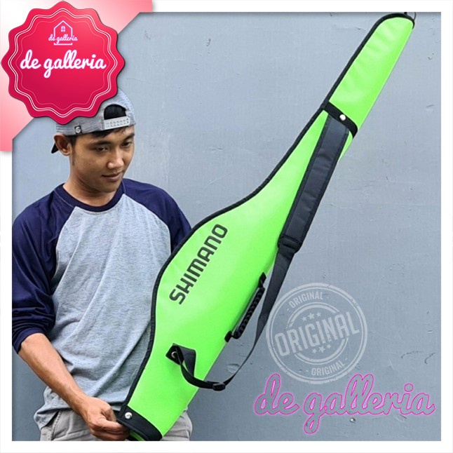 TAS PANCING SHIMANO 120 CM FISHING BAG TAS JORAN KANVAS DENIM TEBAL