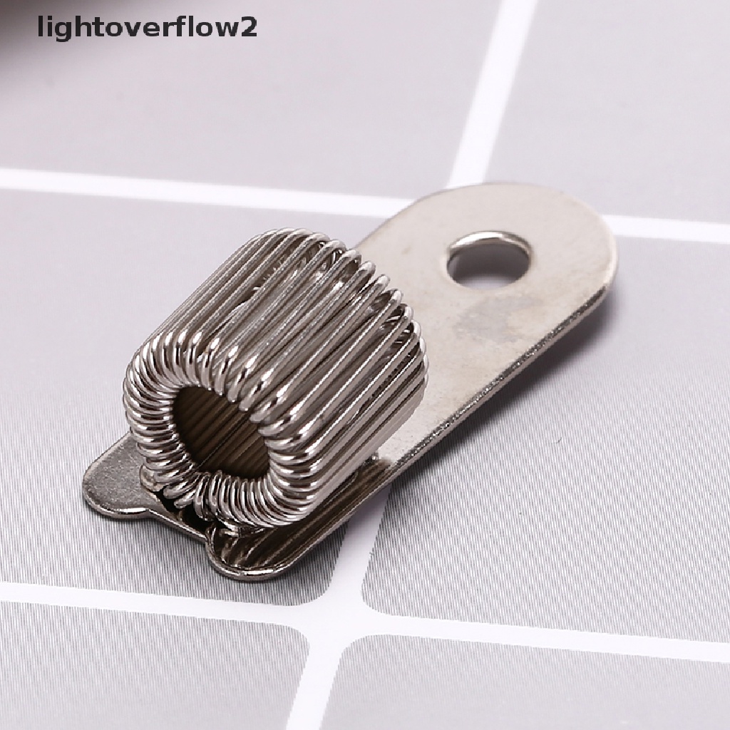 (lightoverflow2) Holder Pulpen Bahan metal Dengan Klip Saku Untuk Seragam Dokter / Perawat