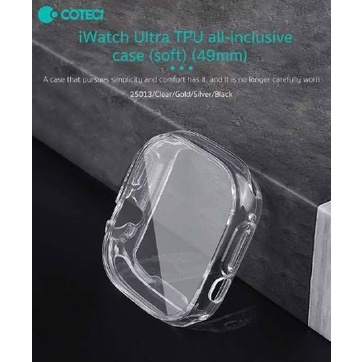 CASE IWATCH ULTRA 49MM SOFT TPU CRISTAL IWATCH ULTRA 2 BUMPER COTECi