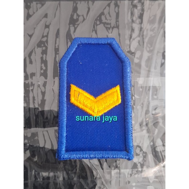 Termurah pangkat dishub # atribut#pangkat bordir kerah timbul # semua golongan