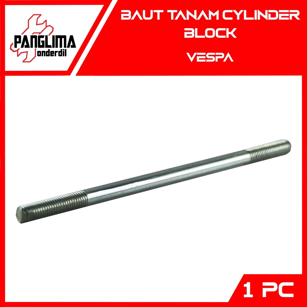 Baut Tanam Cylinder Vespa Baut 11-11 M7 Baud Silinder-Cilinder-Boring Blok-Block