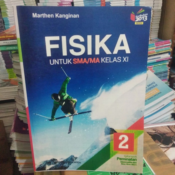 

✨COD✨ buku fisika SMA kelas 11 penerbit Erlangga oleh Martin Kanginan