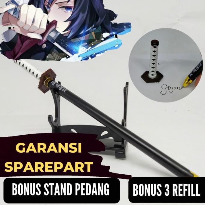 

(COD) Pulpen Pedang Sword Pen Giyuu Anime Demon Slayer Kimetsu no Yaiba LIMITED EDITION Kode 1278