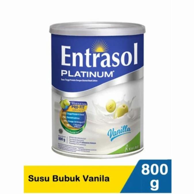 

[ COD ] entrasol vanilla 800 gram