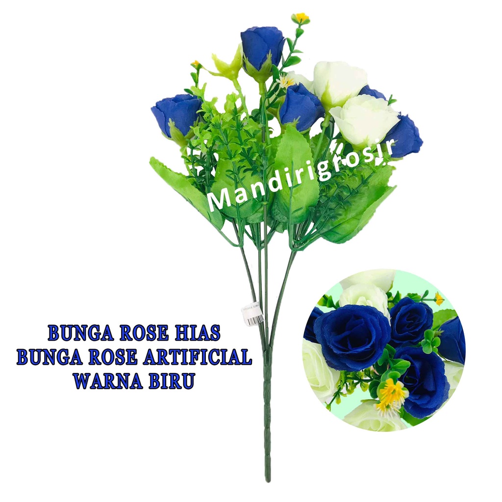 Bunga Rose Artificial * Bunga Rose Hias * Bunga Hiasan * Bunga Cantik Rose 510