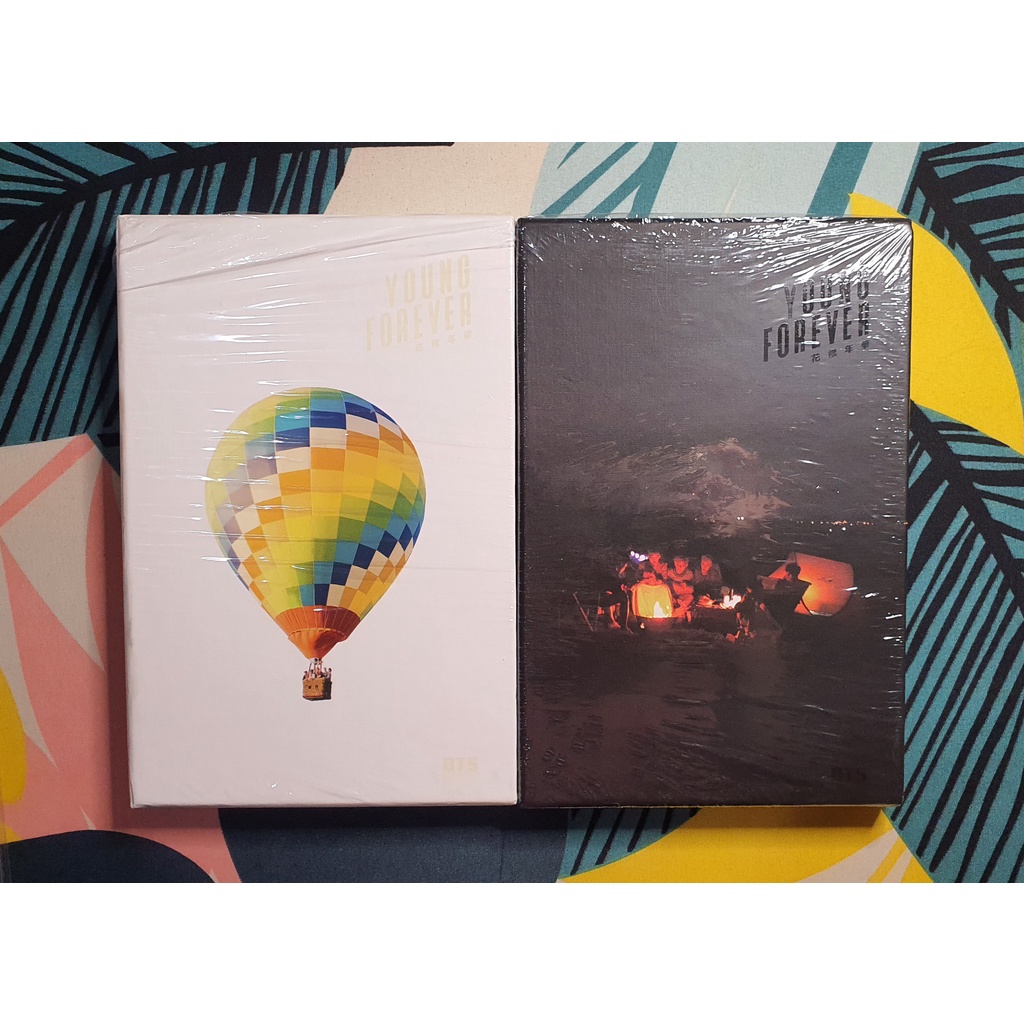 [Unsealed] BTS Album YOUNG FOREVER Day Night ver. SET PC PHOTOCARD POLAROID RM jin suga jhope jimin 